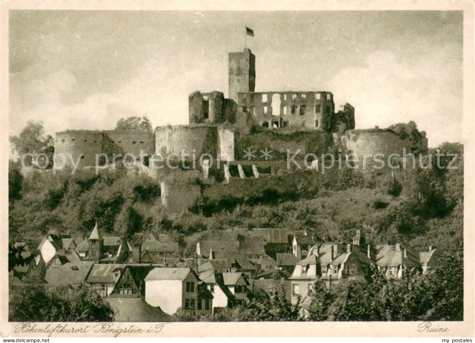 73669112 Koenigstein Taunus Schloss Ruine Koenigstein Taunus - Königstein