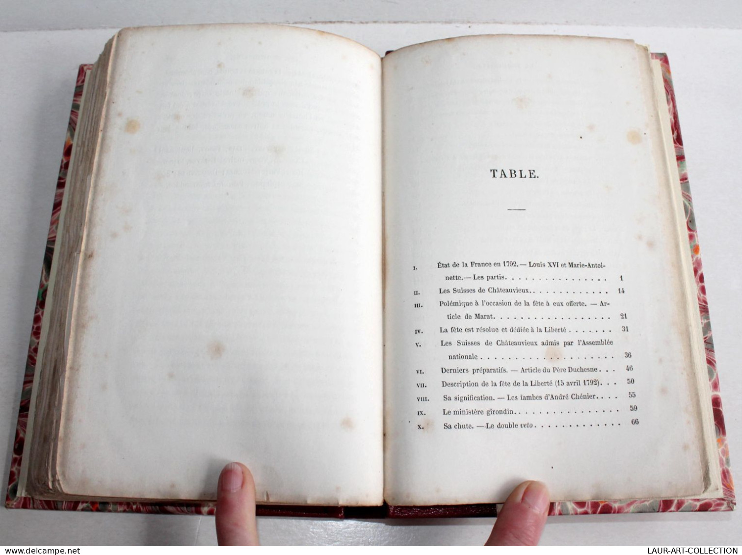 LE PEUPLE AUX TUILERIES, 20 JUIN 1792 Par MORTIMER TERNAUX, 2e EDITION 1864 LEVY / ANCIEN LIVRE XVIIIe SIECLE (2204.31) - 1701-1800