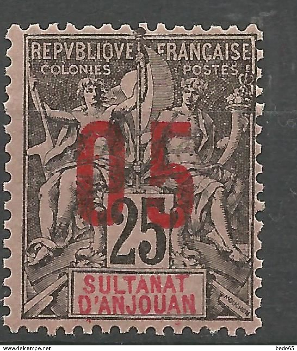 ANJOUAN N° 24A NEUF** LUXE SANS CHARNIERE / Hingeless / MNH - Nuovi