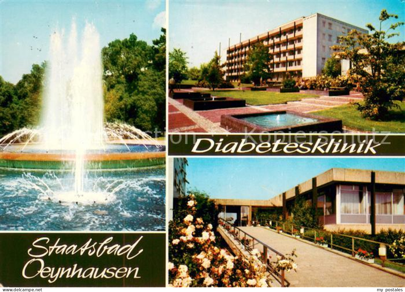 73668992 Bad Oeynhausen Diabetesklinik Springbrunnen Bad Oeynhausen - Bad Oeynhausen