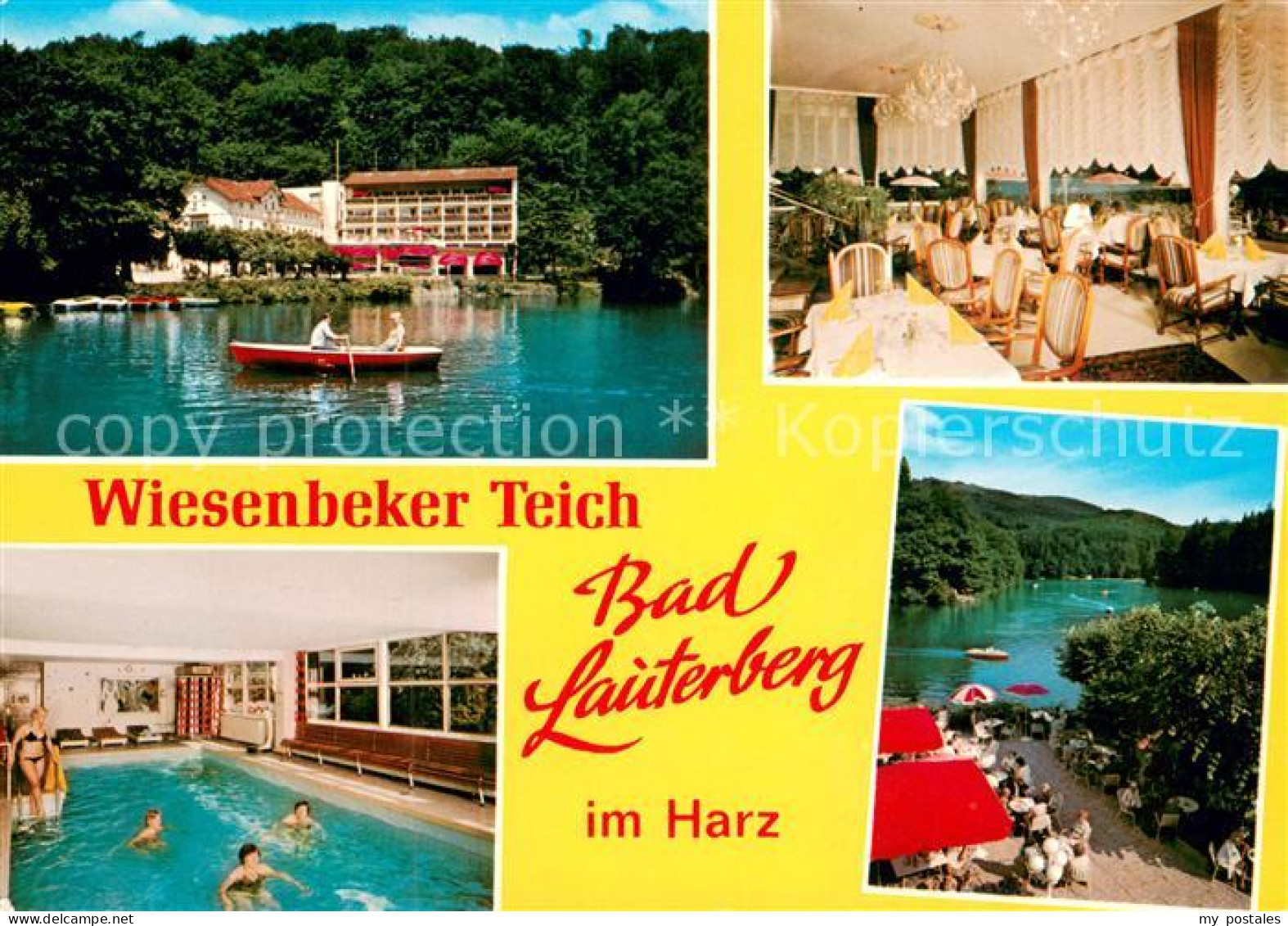 73668934 Bad Lauterberg Kneipp Kurhotel Wiesenbeker Teich Hallenbad Gastraum Ter - Bad Lauterberg