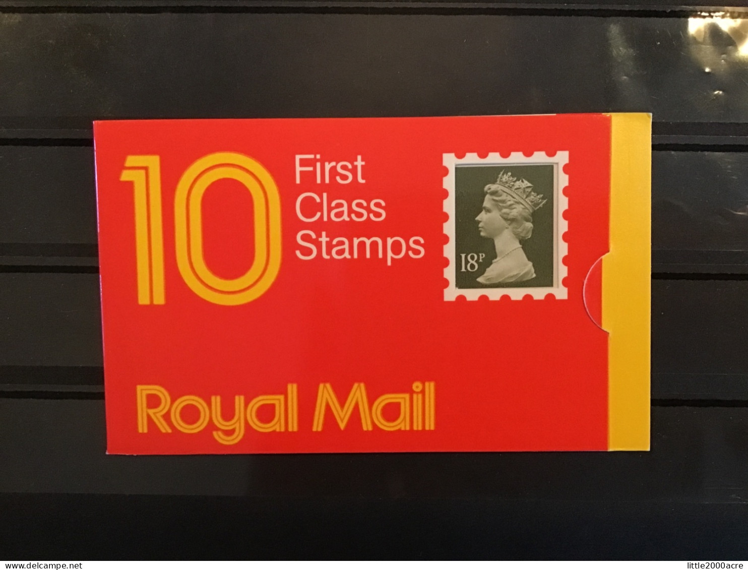 GB 1988 10 18p Stamps Barcode Booklet £1.80 MNH SG GO1 D Round Tab - Postzegelboekjes