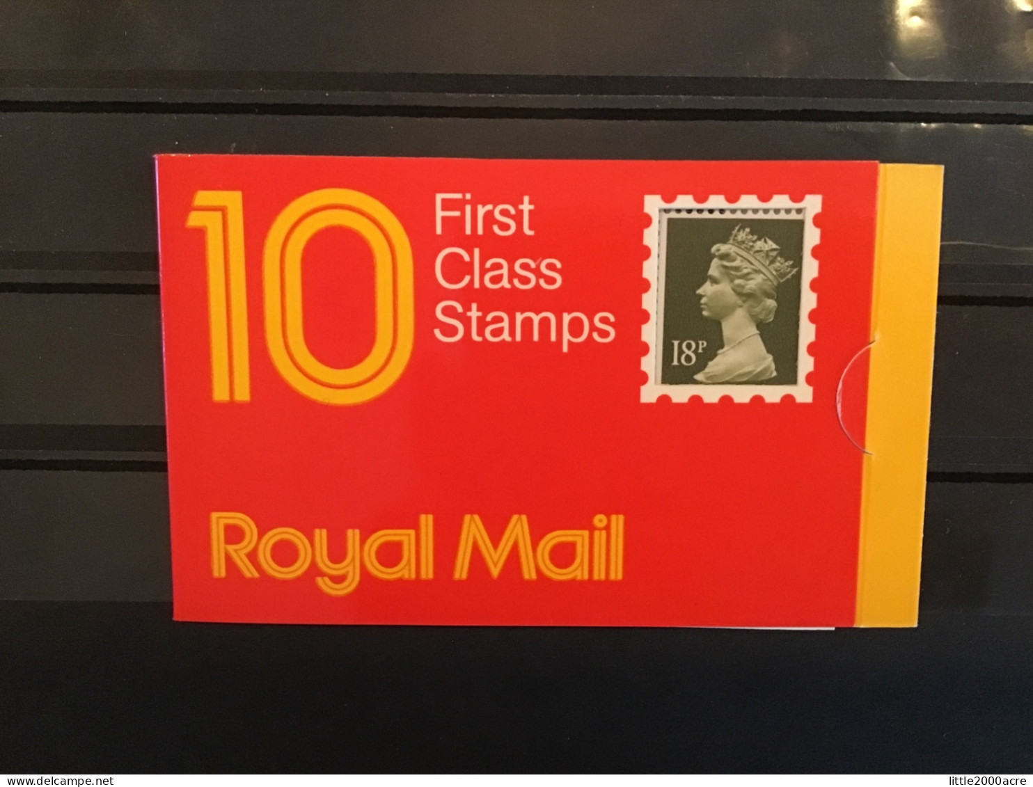 GB 1988 10 18p Stamps Barcode Booklet £1.80 MNH SG GO1 C Round Tab - Postzegelboekjes