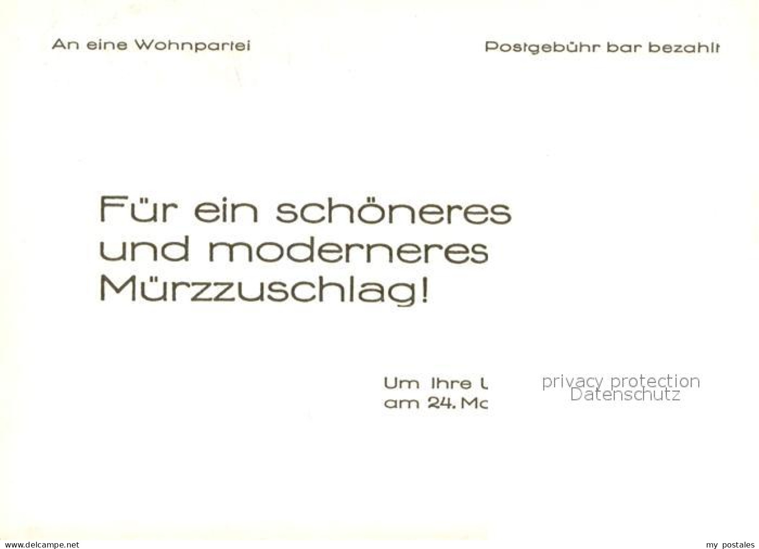 73668764 Muerzzuschlag Volkshaus Mit Kirche Muerzzuschlag - Sonstige & Ohne Zuordnung