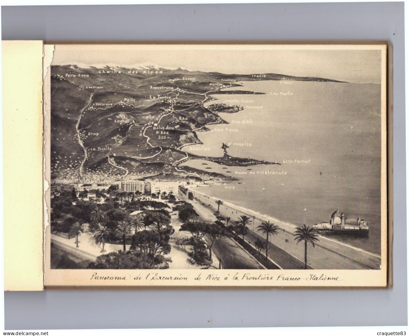 EXCURSION DE LA GRANDE CORNiCHE -NICE PAILLON VILLEFRANCHE CAP FERRAT ST JEAN MADRID EZE MONACO ROQUEBRUNE 20 Photos - Albums & Collections