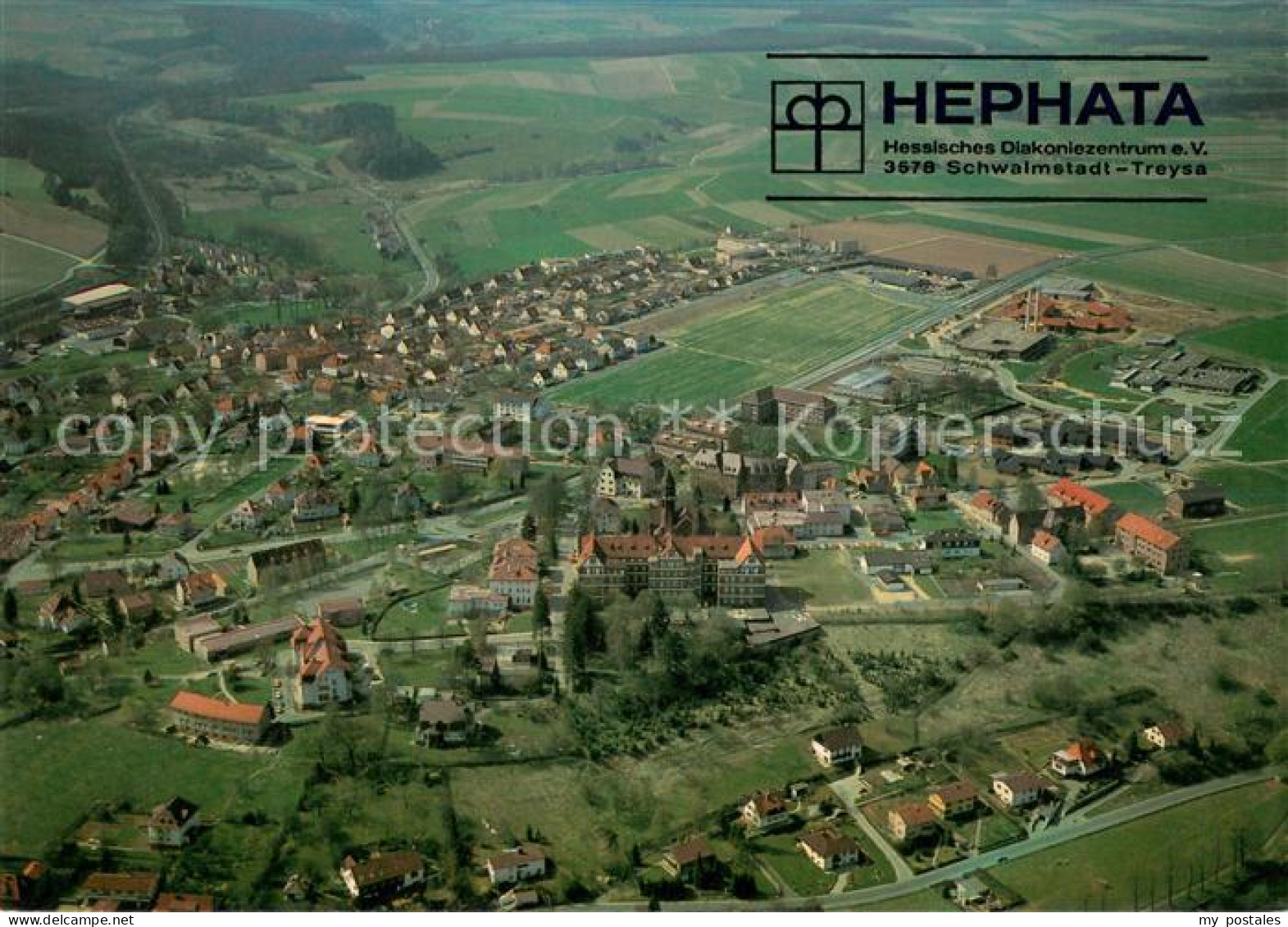 73668655 Treysa Hephata Hessisches Diakoniezentrum Fliegeraufnahme Treysa - Schwalmstadt