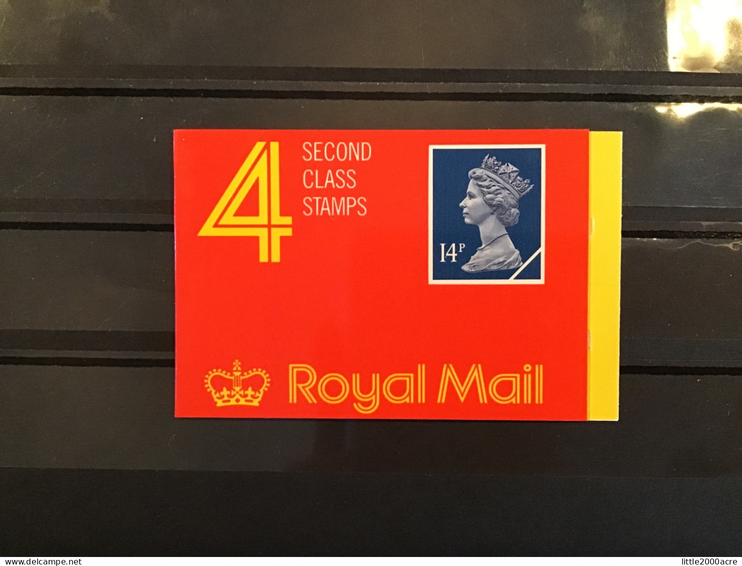 GB 1989 4 14p Stamps Barcode Booklet £0.56 MNH SG GB4 - Postzegelboekjes