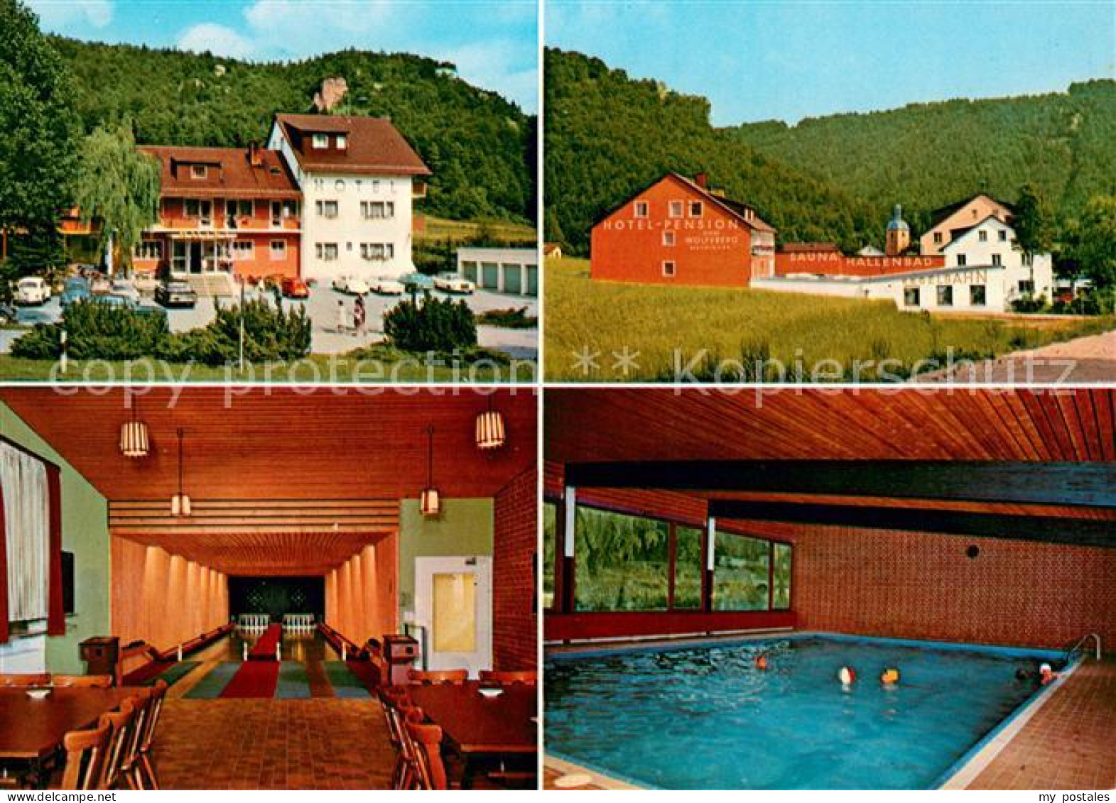 73668620 Muehlbach Hochkoenig Hotel Pension Zum Wolfsberg Schwimmbad Muehlbach H - Altri & Non Classificati