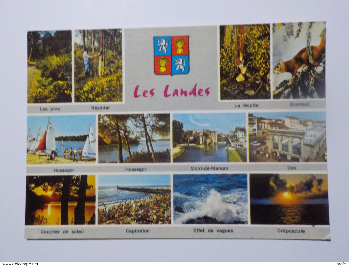 LES LANDES (Dept 40)  29 Cartes a 0.20 euros l'une