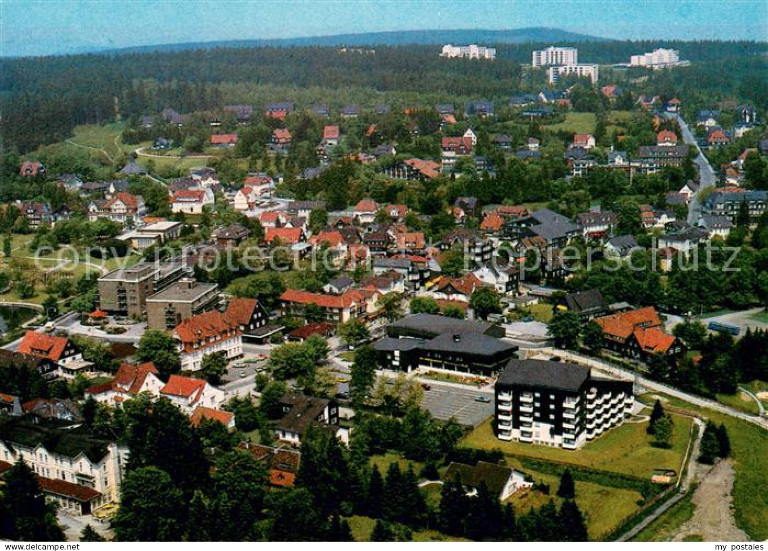 73668425 Hahnenklee-Bockswiese Harz Fliegeraufnahme Hahnenklee-Bockswiese - Goslar