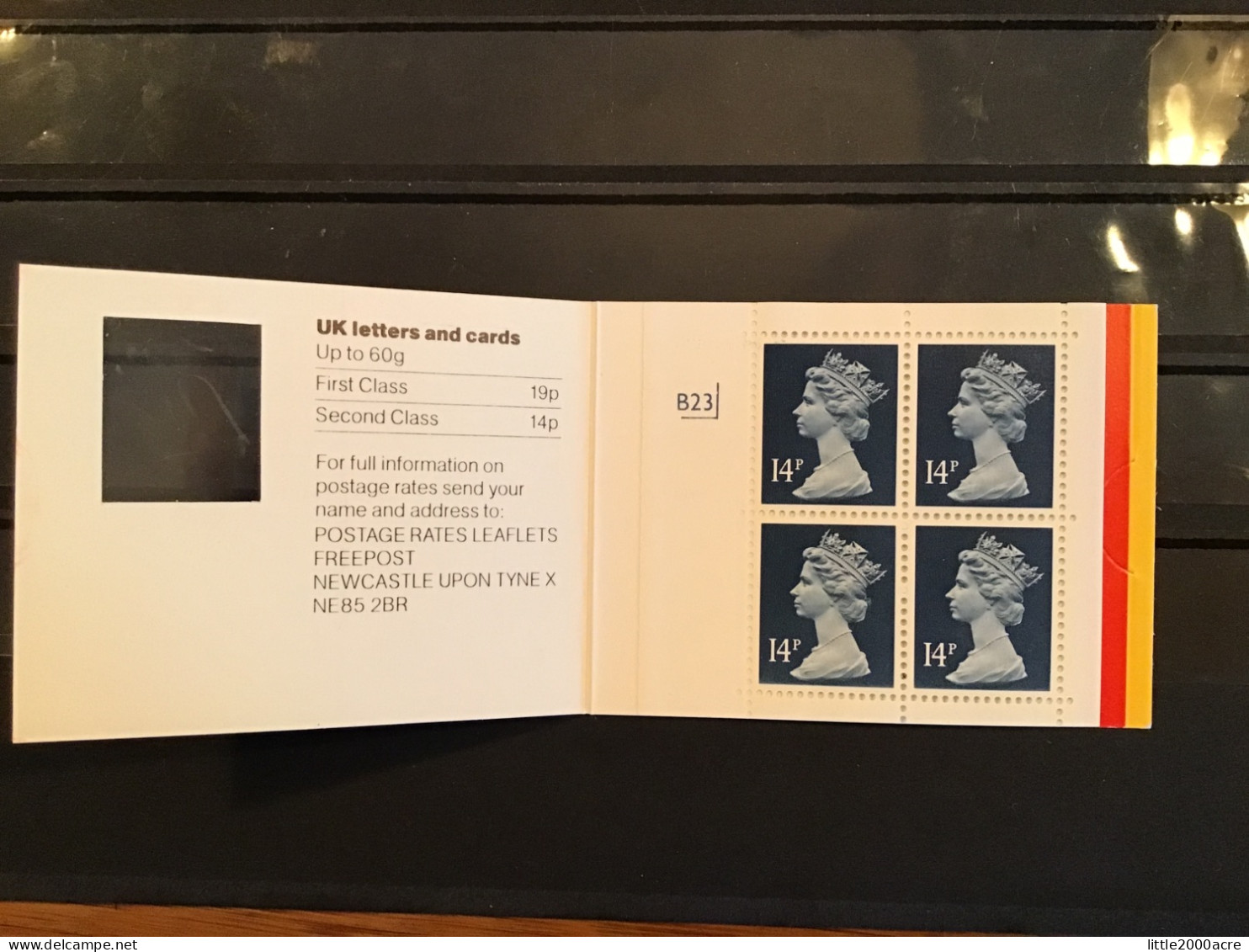 GB 1988 4 14p Stamps Barcode Booklet £0.56 MNH SG GB1 Q - Markenheftchen