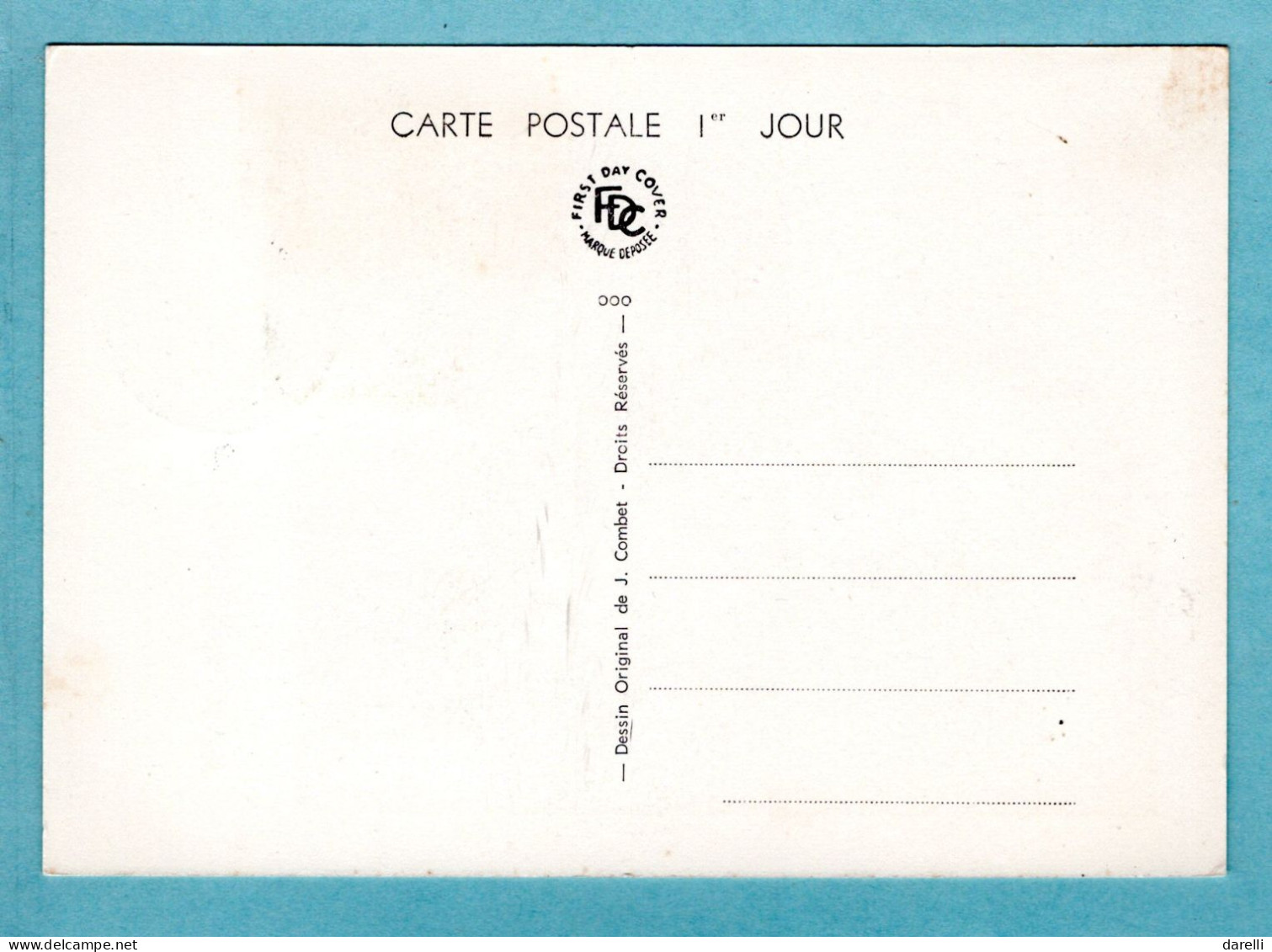 Carte Maximum 1961 - Jean Nicot - YT 1286 - Nîmes - 1960-1969