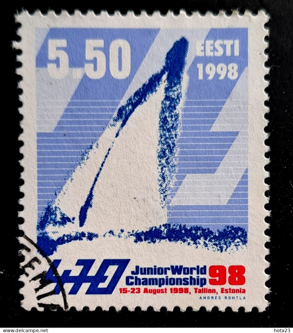 (!) Estonia 1998  Yachting - CHAMPIONSHIP - Mi 329 Used (0) - Estonia