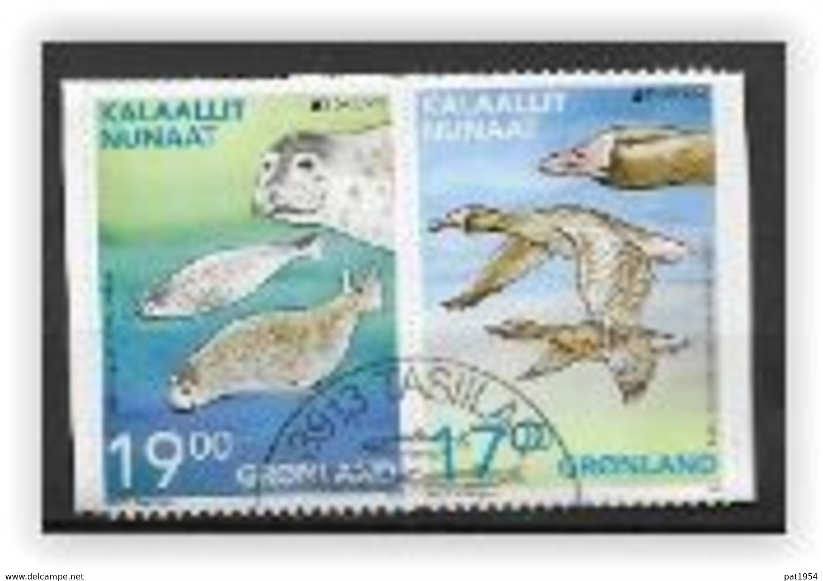 Groënland 2021, N° 854/855 Adhésifs Oblitérés Europa Animaux - Used Stamps