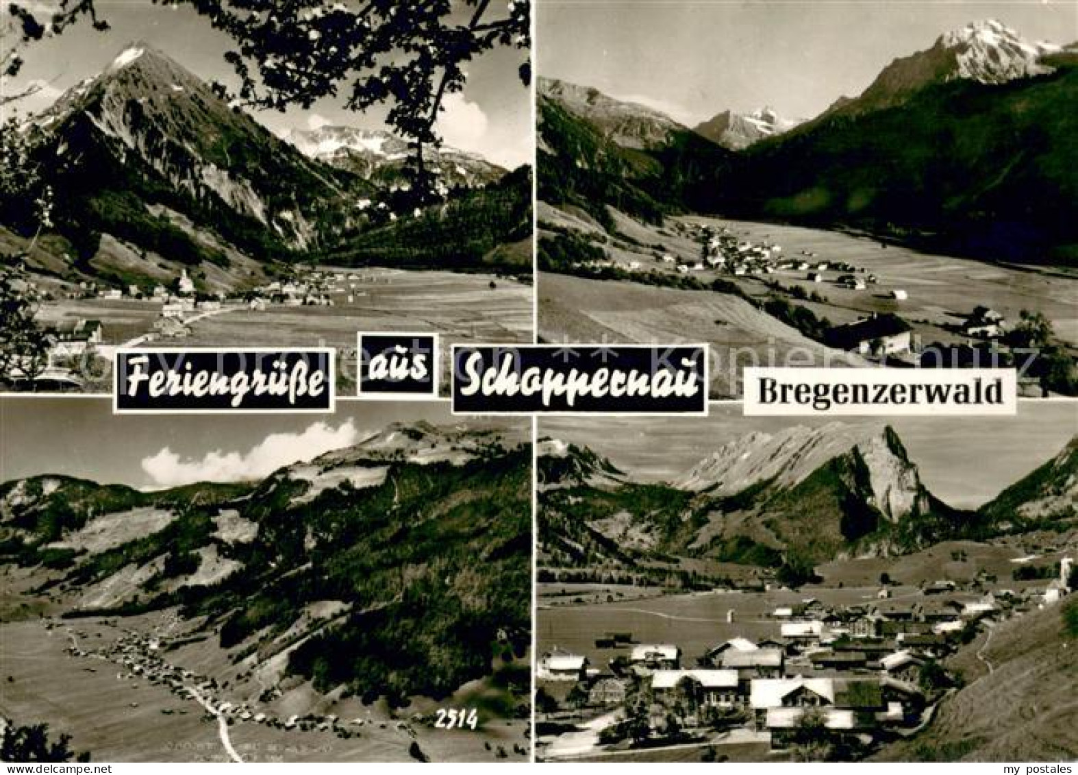 73667834 Schoppernau Vorarlberg Bregenzerwald Panorama Schoppernau Vorarlberg - Altri & Non Classificati