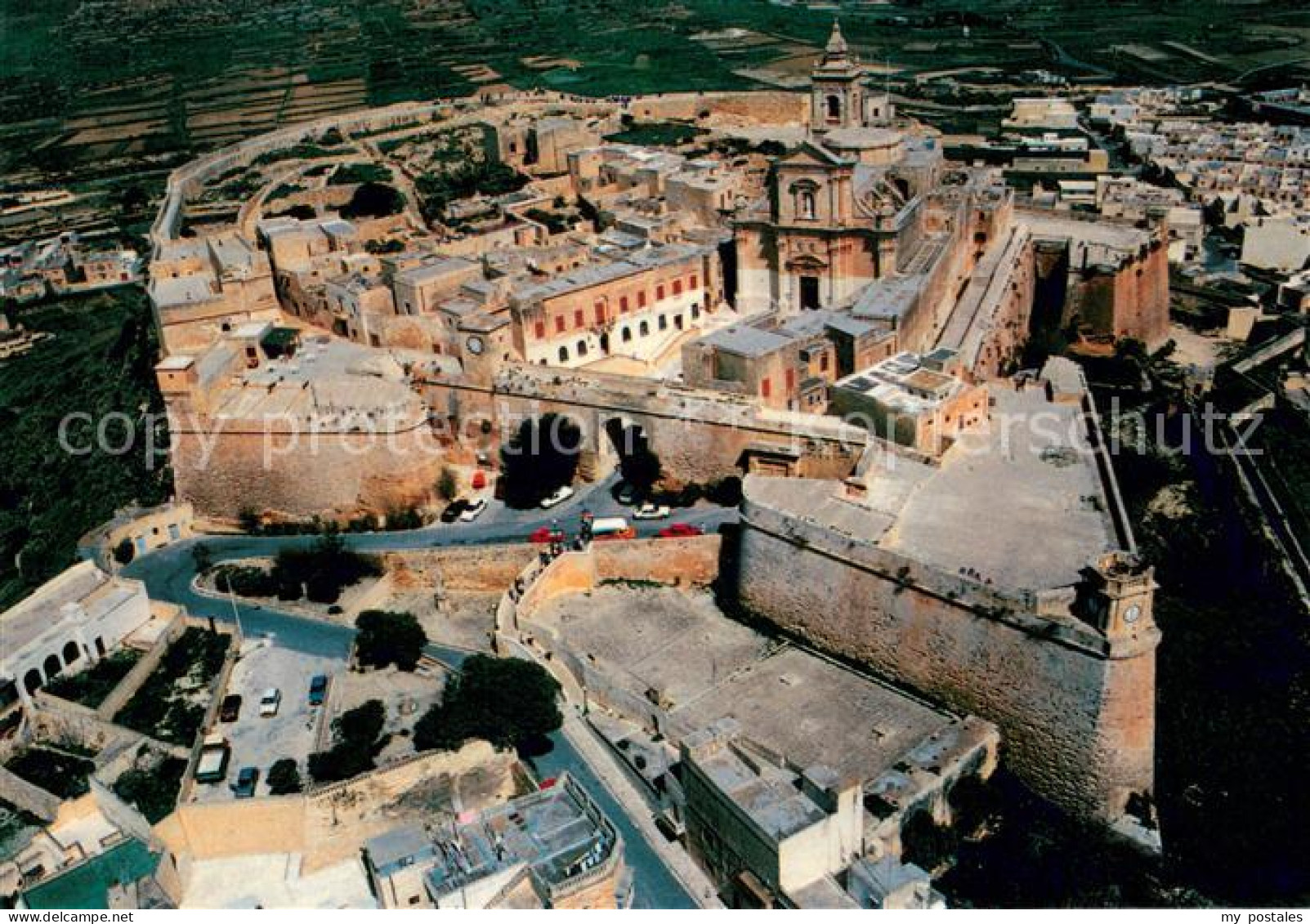 73667747 Malta Gozo The Citadel Or Gran Castello Fliegeraufnahme Malta - Malta