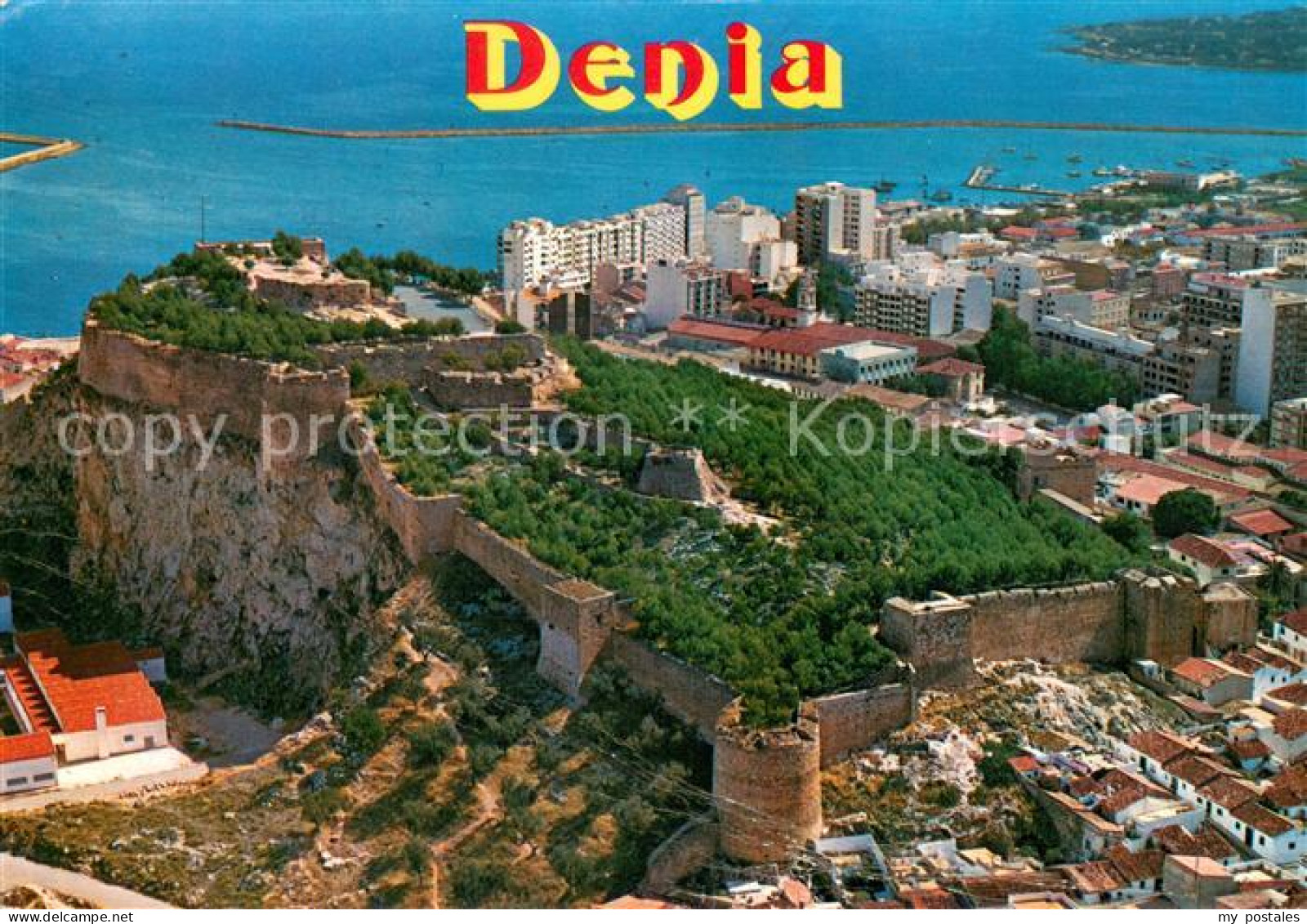 73667683 Denia Vista Aerea Y Castillo Denia - Other & Unclassified