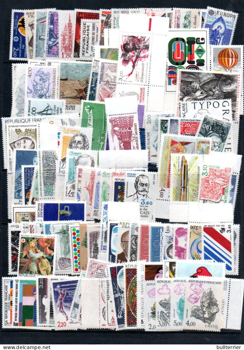 FRANCE - Various MNH Stamps TO 1987 , SG CAT £291  BARGIN LOT - Neufs