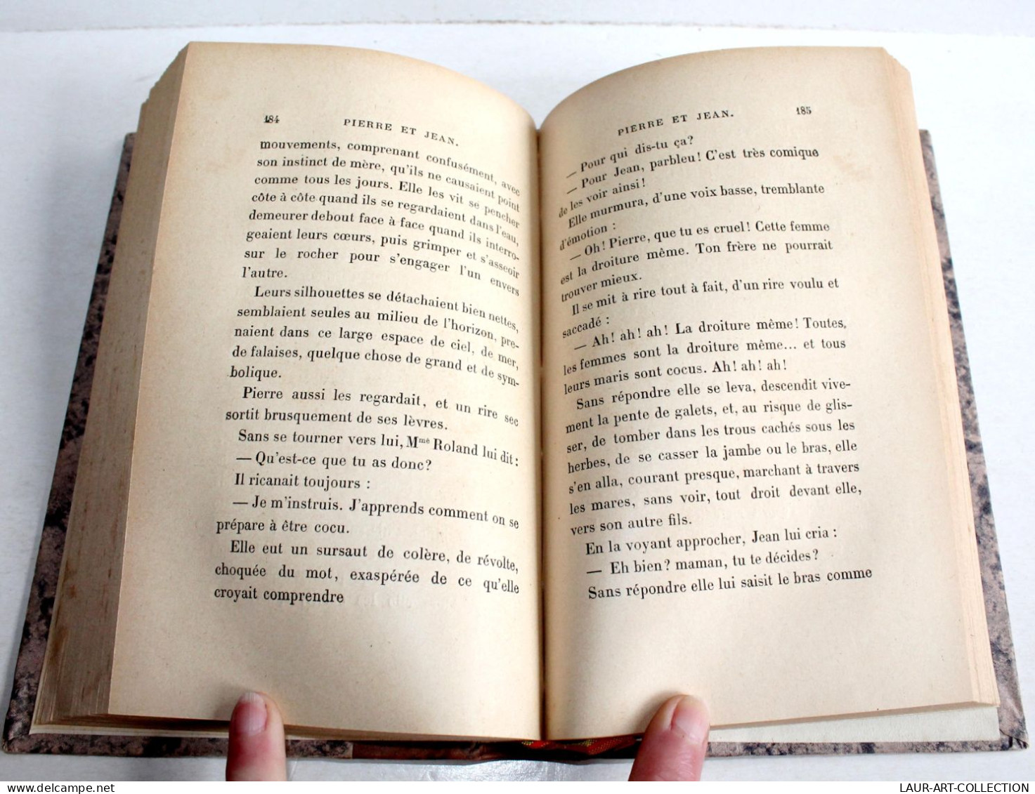 PIERRE & JEAN Par GUY DE MAUPASSANT, 49e EDITION 1893 PAUL OLLENDORFF EDITEUR / ANCIEN LIVRE XIXe SIECLE (2204.38) - 1801-1900