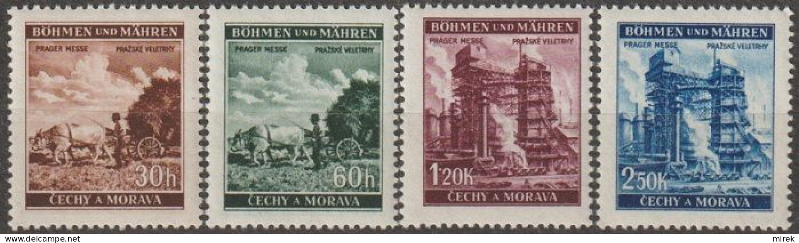01/ Pof. 64-67 - Unused Stamps