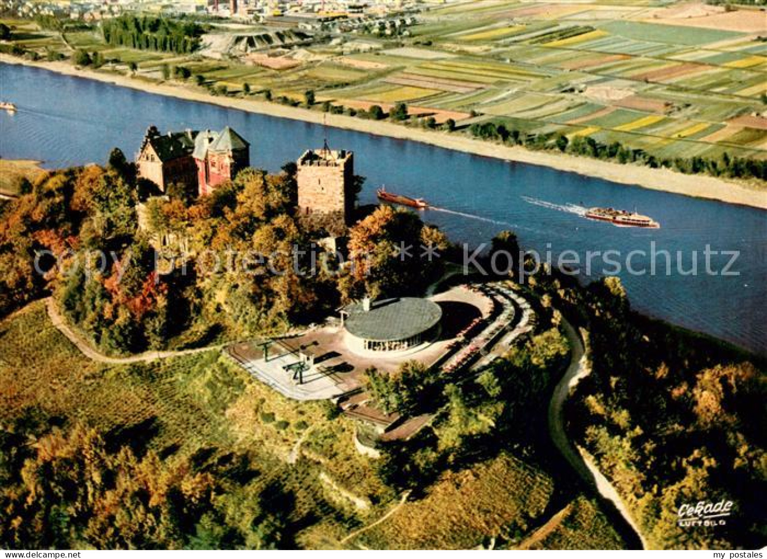 73667599 Bad Breisig Burg Rheineck Am Rhein Fliegeraufnahme Bad Breisig - Bad Breisig