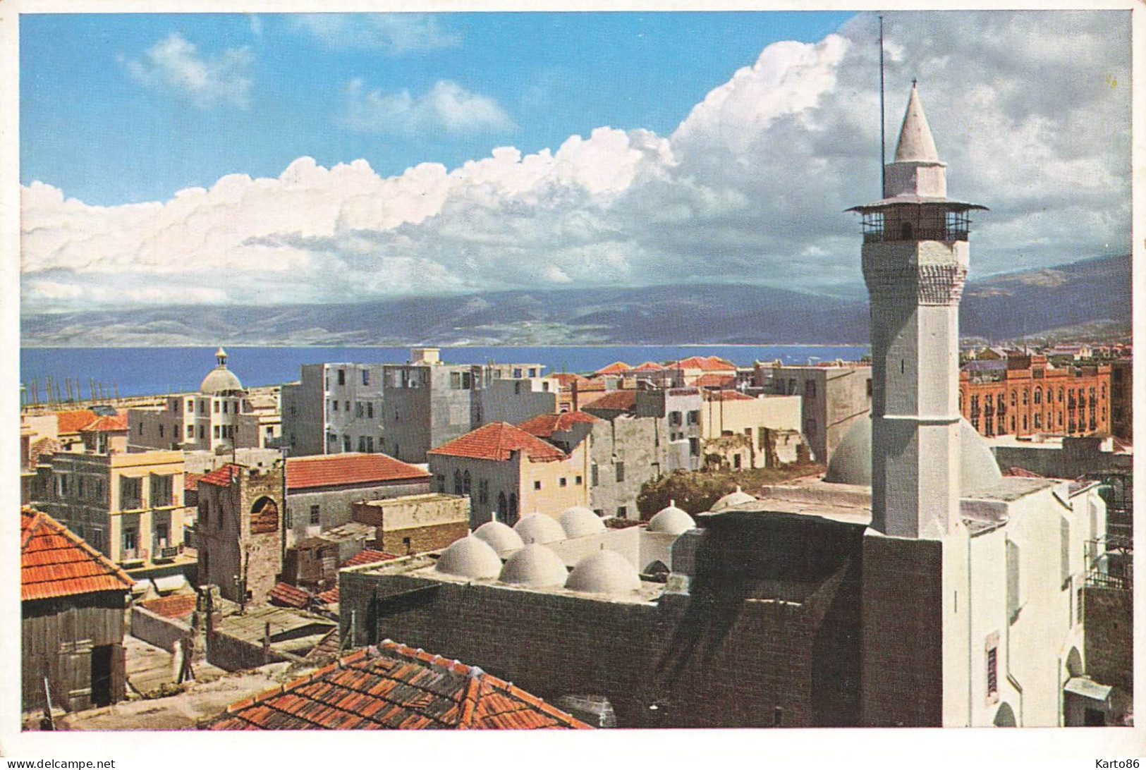 Beyrouth * Vue Sur La Ville Et La Mosquée En Noufara * Mosque * Beirut Liban Lebanon - Liban