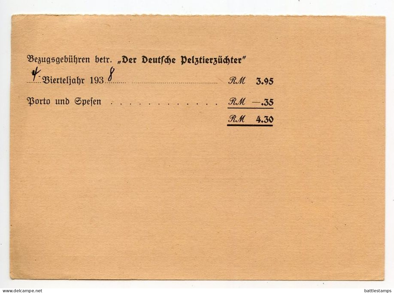 Germany 1938 Nachnahme Postcard; München - F.C. Mayer; 20pf. & 3pf. Hindenburg; WHW Slogan Cancel - Cartas & Documentos