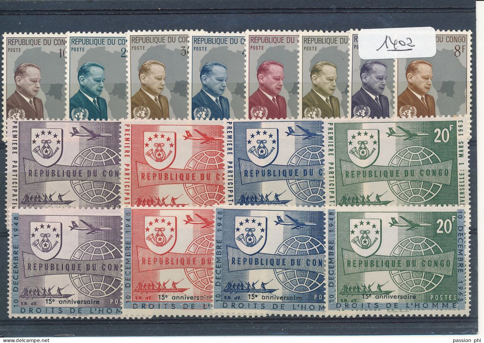 CONGO KINSHASA SELECTION MNH - Unused Stamps