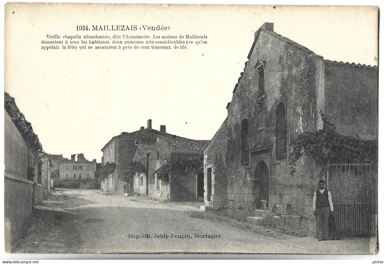 MAILLEZAIS - Vielle Chapelle Abandonnée - Maillezais