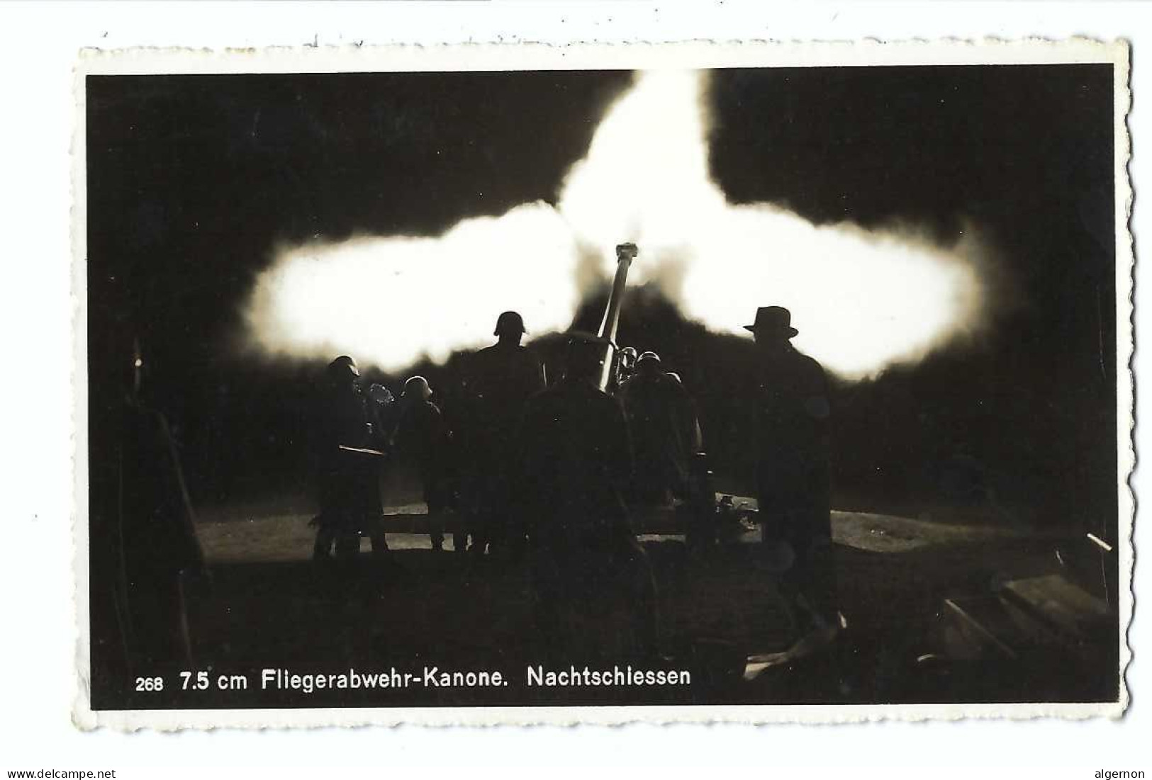 32468 - Armée Suisse Fliegerabwehr-Kanone Nachtschiessen + Cachet Kloten Kaserne - Zürich