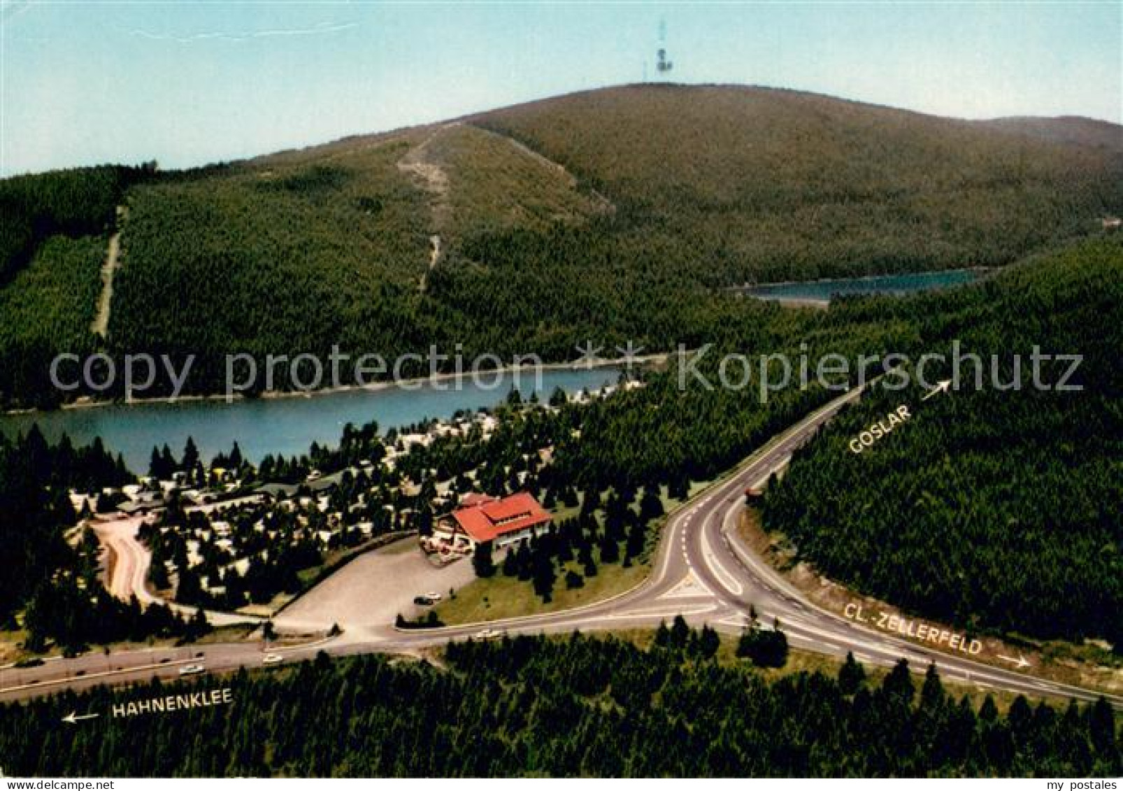 73667136 Hahnenklee-Bockswiese Harz Cafe Kreuzeck Mit Campingplatz Fliegeraufnah - Goslar