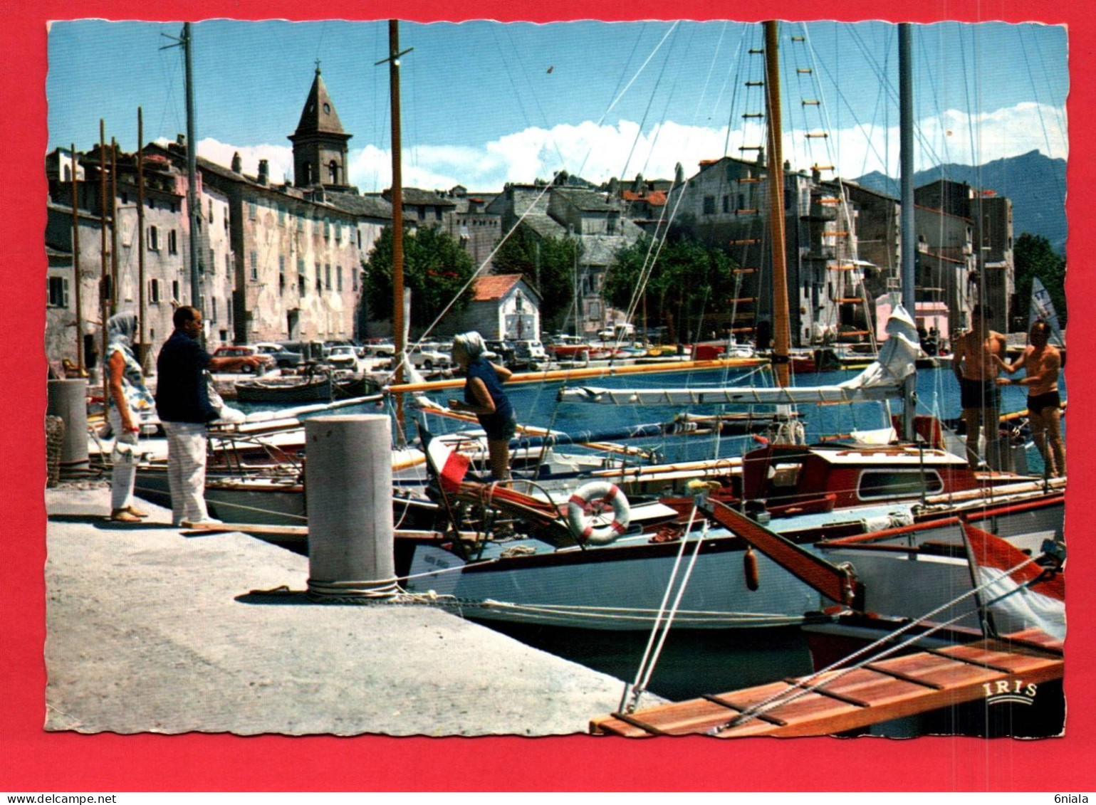 18650    SAINT FLORENT  Les Yachts Dans Le Port De Plaisance   (2 Scans ) 20 Corse - Sonstige & Ohne Zuordnung