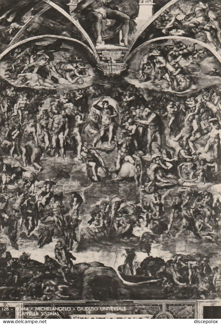 AD158 Roma - Vaticano - Cappella Sistina - Giudizio Universale - Michelangelo Buonarroti / Non Viaggiata - Vatikanstadt