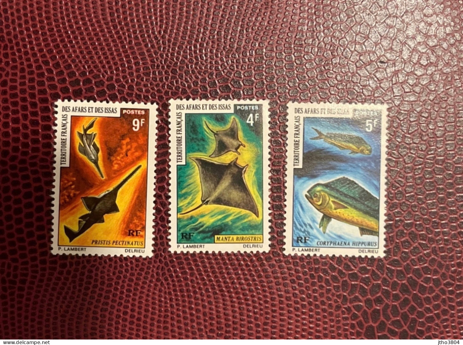 AFARS ET ISSAS 1971 3v Neuf MNH ** Mi YT 372 374 Pez Fish Peixe Fisch Pesce Poisson - Poissons