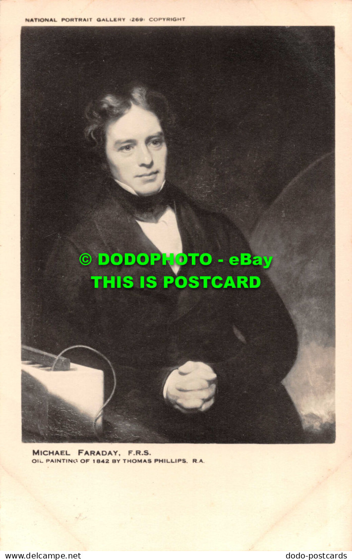 R535950 National Portrait Gallery. Michael Faraday. B. Matthews. Thomas Phillips - Mondo