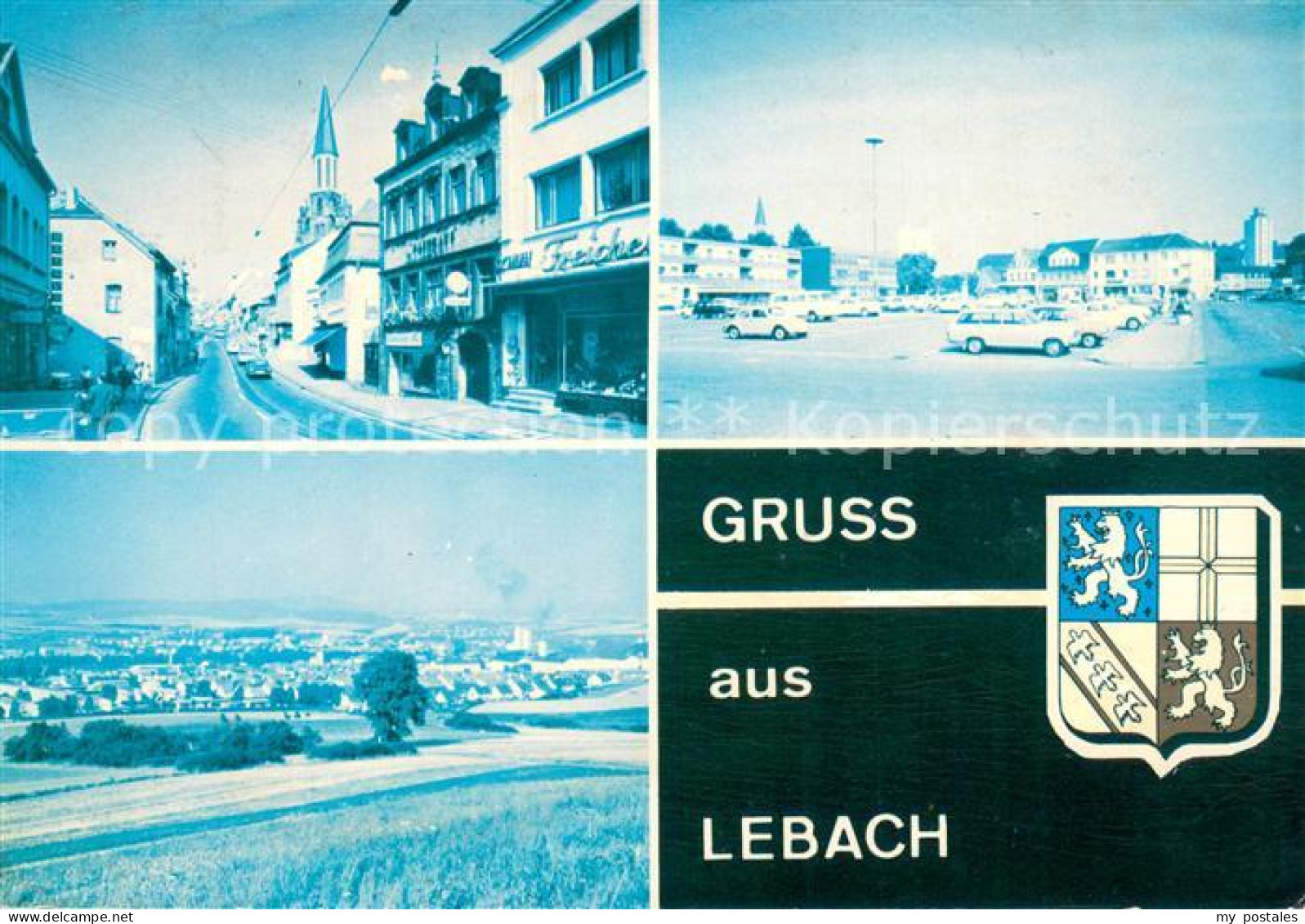 73666730 Lebach Ortspartien Panorama Lebach - Andere & Zonder Classificatie