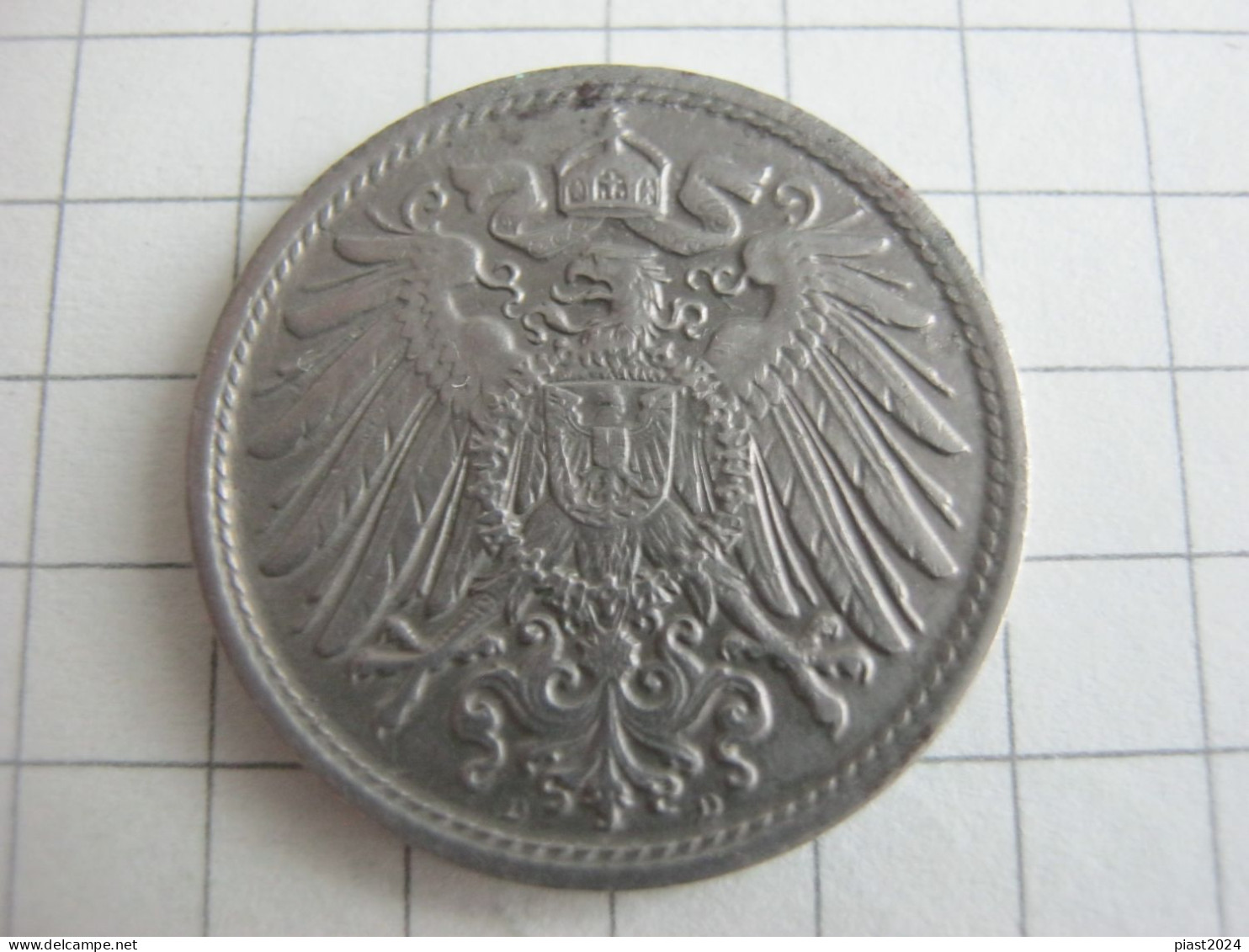 Germany 10 Pfennig 1914 D - 10 Pfennig