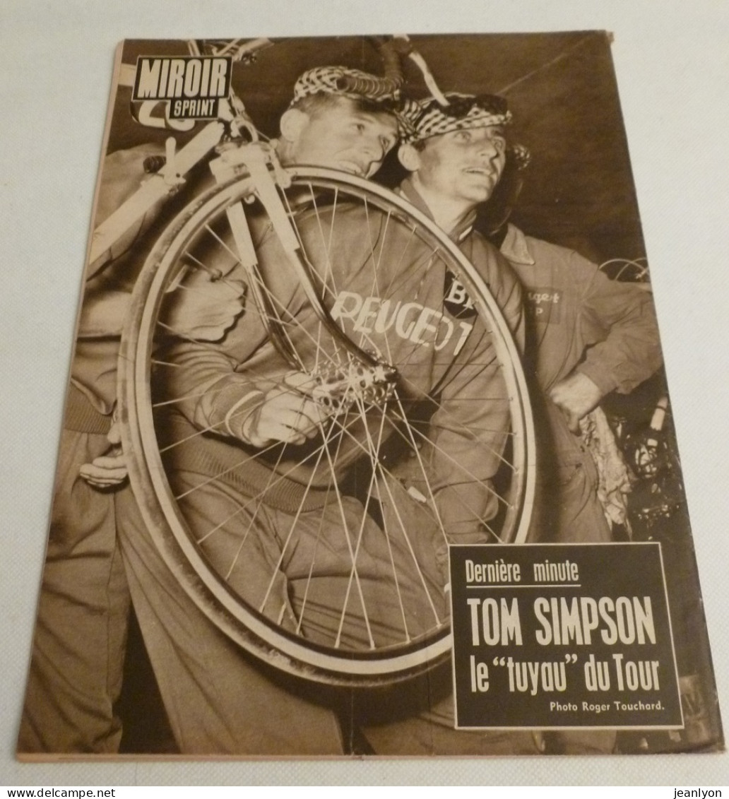 MIROIR SPRINT / Magazine Sport - CYCLISME / Tour France ANQUETIL POULIDOR - 24 HEURES DU MANS Rallye - N° 942 Juin 1964 - Deportes