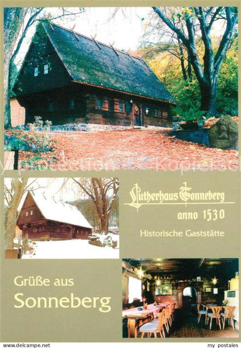 73666641 Sonneberg Thueringen Lutherhaus Sonneberg Historische Gaststaette Gasts - Sonneberg