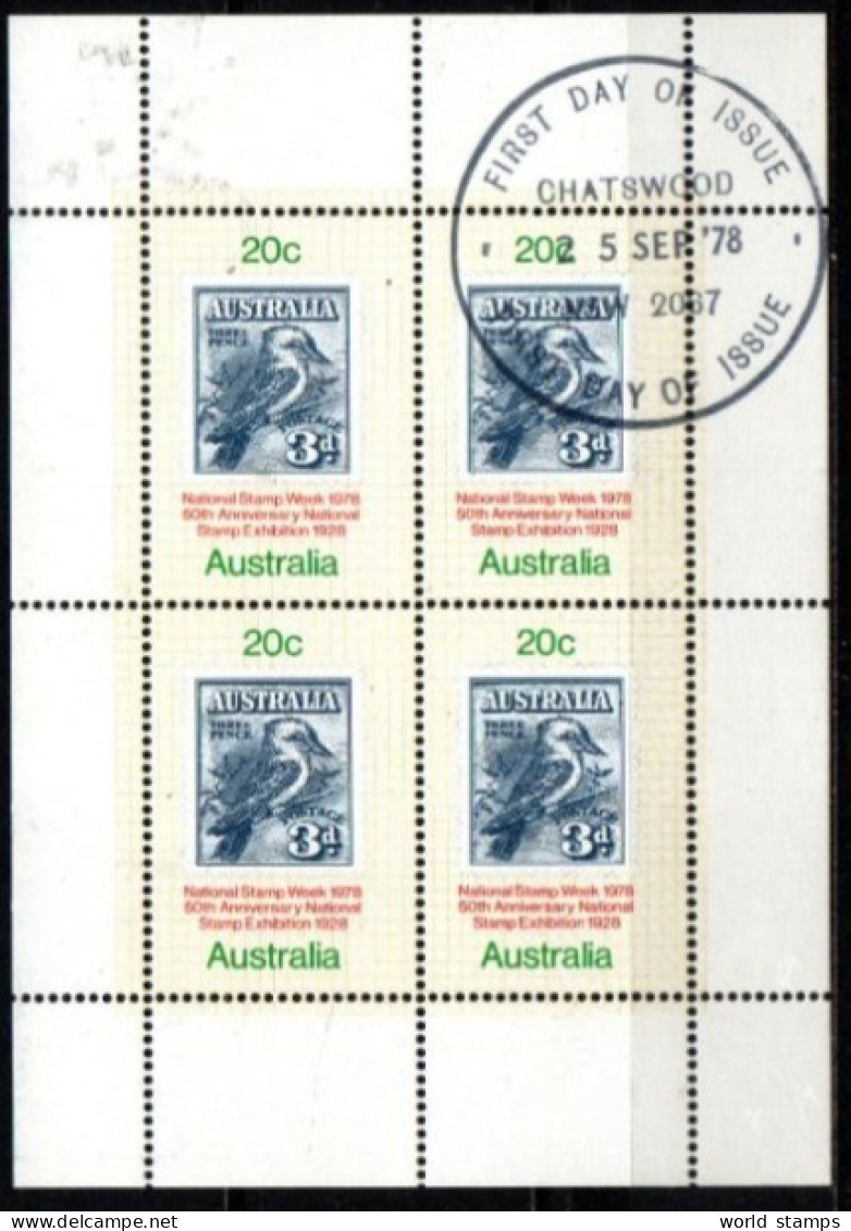 AUSTRALIE 1978 O - Blokken & Velletjes