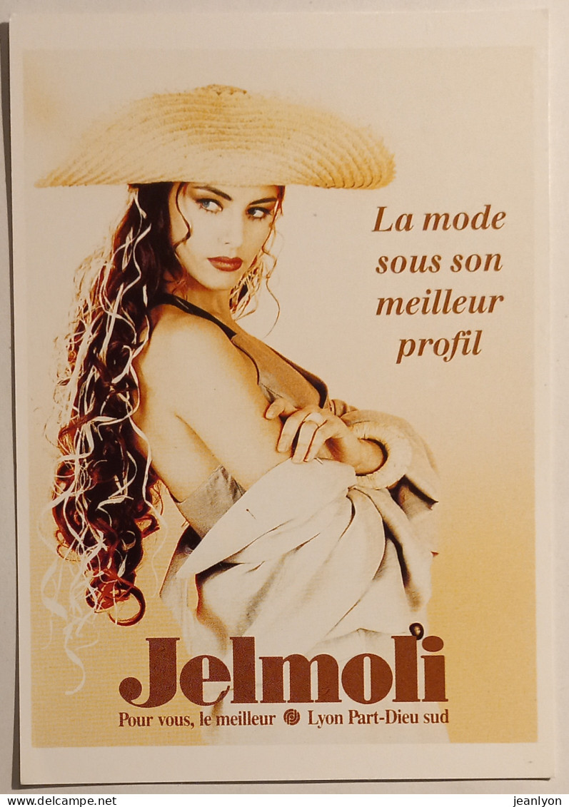 MODE - Femme Sexy - Meilleur Profil / Chapeur - Carte Publicitaire JELMOLI Lyon Part Dieu - Moda