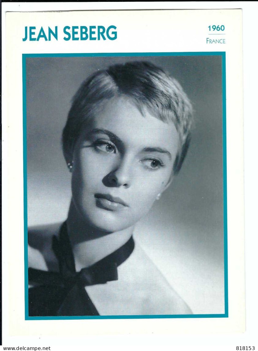 JEAN SEBERG      (18 X 13 Cm) - Schauspieler