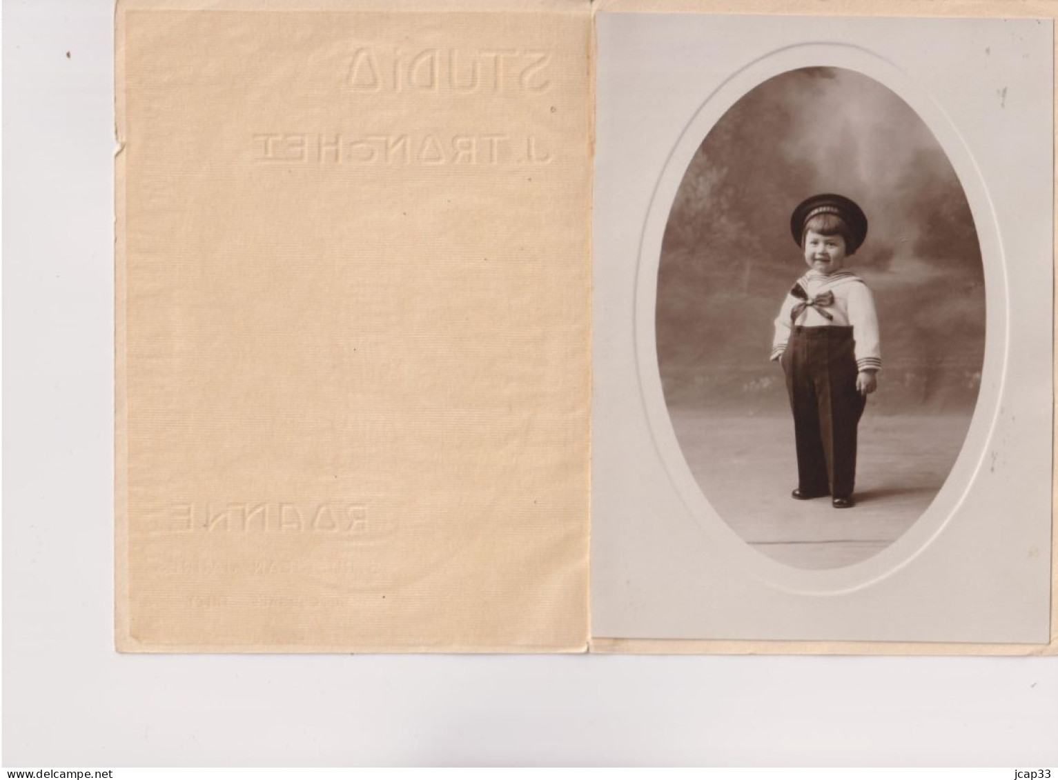 ROANNE  -  PHOTO STUDIO TRONCHET  -  ENFANT  - - Personnes Anonymes