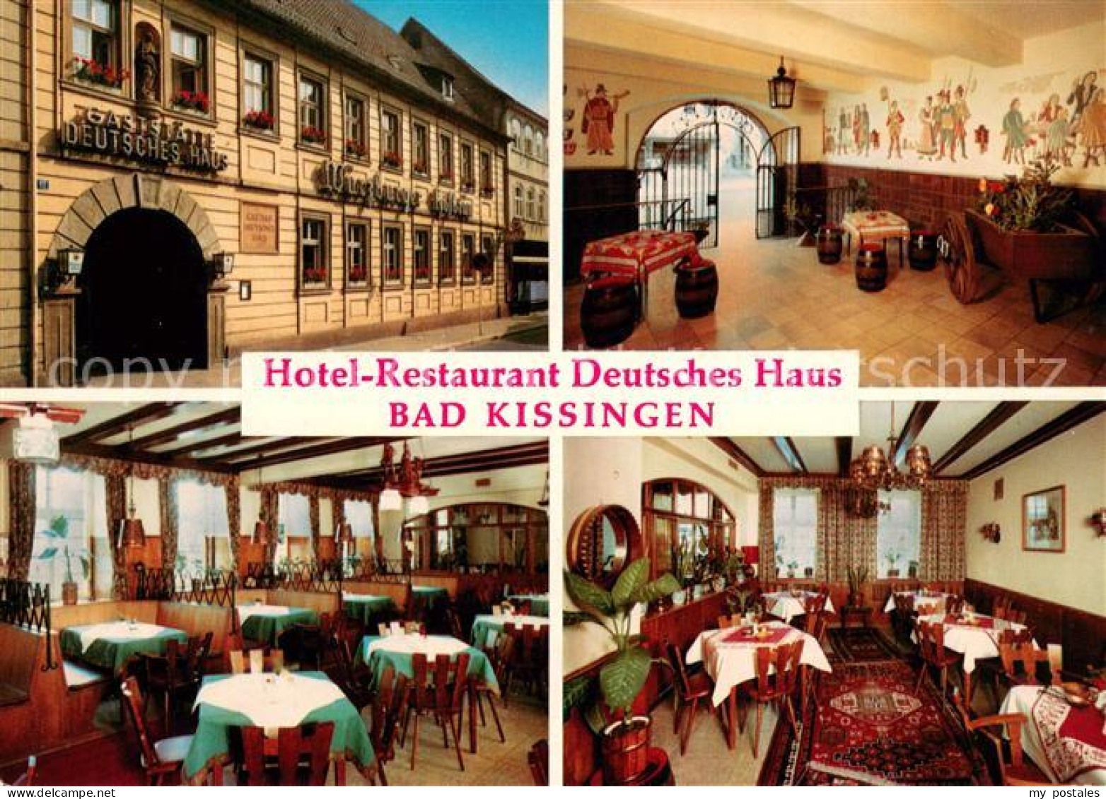 73666379 Bad Kissingen Hotel Restaurant Deutsches Haus  Bad Kissingen - Bad Kissingen