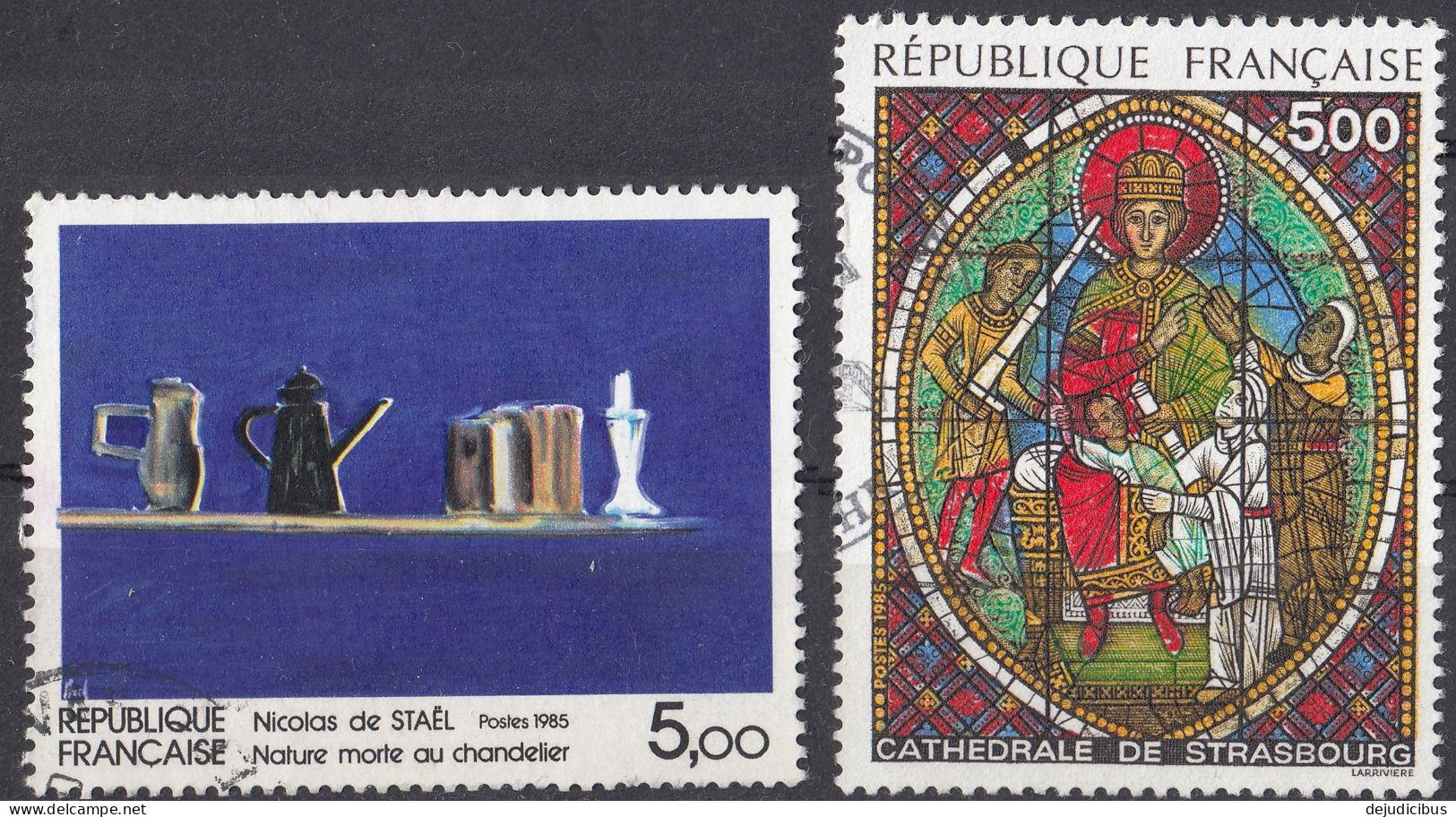 FRANCE - 1985 - Serie Completa Composta Da 2 Valori Usati: Yvert 2363/2364. - Used Stamps