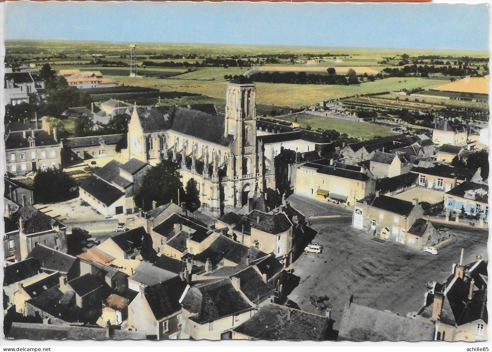 La Pommeraye, Vue Aérienne, Centre Bourg - Andere & Zonder Classificatie