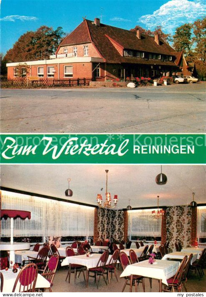 73666203 Reiningen Wietzendorf Restaurant Pension Zum Wietzetal Reiningen Wietze - Altri & Non Classificati