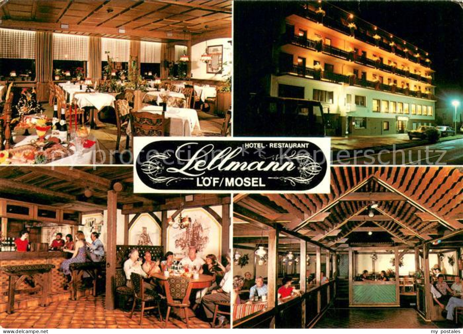 73664837 Loef Mosel Hotel Restaurant Sellmann Gastraeume Bar Loef Mosel - Autres & Non Classés