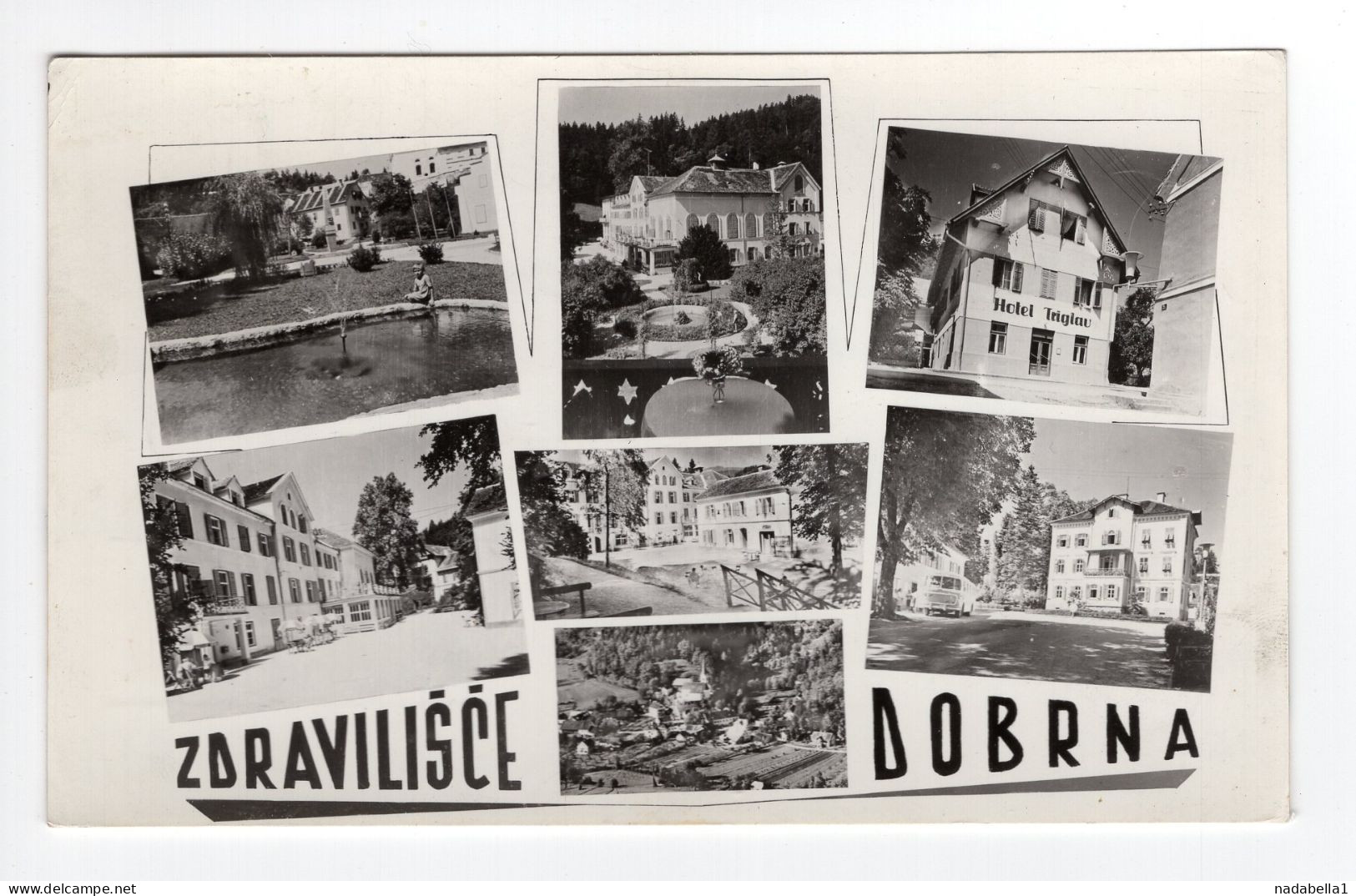 1968. YUGOSLAVIA,SLOVENIA,DOBRNA MEDI SPA,MULTI VIEW POSTCARD,USED - Yugoslavia