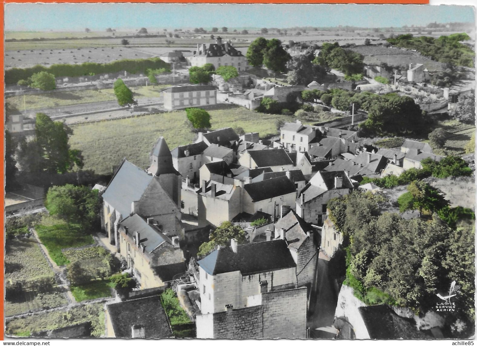 Turquant Vue Aérienne, Centre Bourg - Andere & Zonder Classificatie